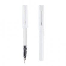 晨光(M&G) AFPM1202 文具EF明尖白色钢笔 商务办公签字笔 优品系列 单支装