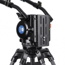 思锐（SIRUI）BCH-30 广电液压摄像云台 多档阻尼 双手柄 专业款
