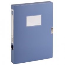 齐心 HC-35 档案盒35mm A4  蓝色