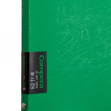 齐心 C7005 Compera 原味系列 20孔PP活页本 50张 绿色