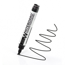 齐心 WB709 直液式大容量白板笔 1.5mm 黑色 10支/盒 （计价单位：支）