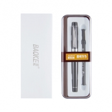 宝克（BAOKE）1+1PM130A 品质宝珠笔 纯金属商务签字笔 0.7mm 高光黑色 （计价单位：支）