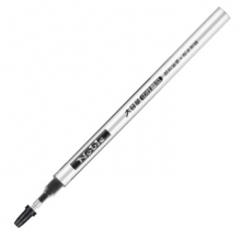 宝克（BAOKE）PS2220 1.0mm大容量中性笔笔芯头水笔日常书写笔替芯 黑色 （计价单位：支）