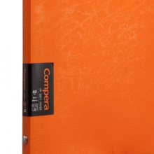 齐心 C7005 Compera 原味系列 20孔PP活页本 50张 橙色