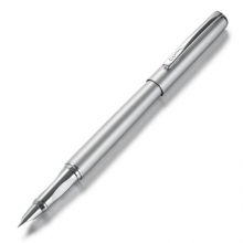 齐心 FP003 悦写学生金属钢笔（1笔+1墨囊） EF暗尖 银色 （计价单位：套）