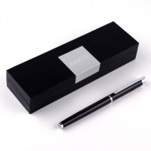 宝克 （BAOKE） PM145 0.5mm办公金属中性笔宝珠笔 商务签字笔 黑色