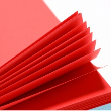 齐心 C6084-24 彩色多功能复印纸 A4 80克 100张 24包/件 大红色 （计价单位：包）