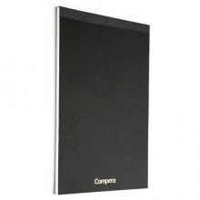 齐心 C8224 Compera 商务拍纸本（横格）A4 80张 黑色