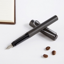宝克 PM150 学生练字钢笔 书法笔办公墨水笔 商务签字笔 黑色笔杆