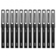 宝克（BAOKE）PM141 钢笔/墨水笔/金属商务签字笔 黑色0.5mm