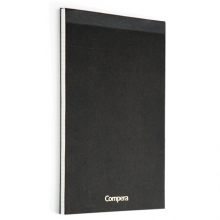 齐心 C8225 Compera 商务拍纸本（横格）B5 80张 黑色