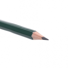 齐心 MP2010 高级绘图铅笔 2B 12支/盒 黑色