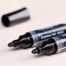 齐心 MK822 直液式大容量记号笔 1.5mm 黑色 （计价单位：支）