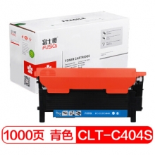 富士樱 CLT-C404S 青色墨粉盒 适用三星C430 C430W C480 C480W C480FW C480FN