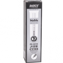 宝克（BAOKE）PS2210 0.7mm黑色大容量中性笔笔芯 水笔签字笔替芯 （计价单位：支）
