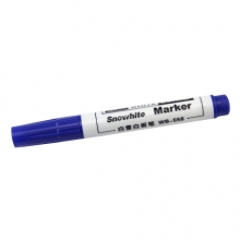 白雪(snowhite)单头蓝色白板笔可擦易擦办公记号笔会议笔 10支/盒WB-558 （计价单位：支）