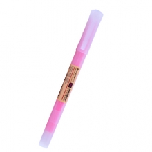 白雪(snowhite)荧光笔 粉色12支/盒 学生用淡色护眼彩色记号笔重点标记笔小清新多色彩笔PB61 （计价单位：支）