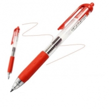 白雪(snowhite)红色12支/盒G-101 彩色按动中性笔速干笔签字笔子弹头学生笔 （计价单位：支）