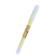 白雪(snowhite)荧光笔 黄色12支/盒 学生用淡色护眼彩色记号笔重点标记笔小清新多色彩笔PB61 （计价单位：支）