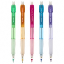 百乐 H-185N 透明彩色自动铅笔 0.5mm 笔杆颜色随机