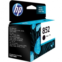惠普（HP）C8765ZZ 852号 黑色墨盒（适用B8338 Deskjet 9808 Officejet H470b）