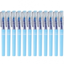 白雪(snowhite)x88 可换芯直液笔速干走珠笔中性笔 蓝色0.5mm （计价单位：支）