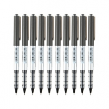 三菱（Uni）UB-150中性笔直液式走珠笔签字笔 0.5mm耐水考试财务用笔黑色