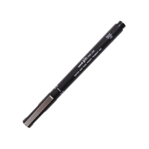 三菱（uni）PIN-200 0.2mm水性绘图针管笔 美术设计描边笔勾线笔 黑杆黑芯