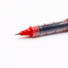 三菱（Uni）UB-150中性笔直液式走珠笔签字笔 0.5mm耐水考试财务用笔红色 单只装