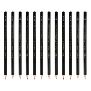 三菱（Uni）9800 学生考试2B铅笔 美术素描铅笔 12支/盒 （计价单位：支）