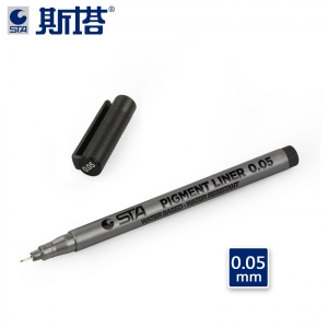 斯塔 8050  防水针管笔（0.05mm) 10支/盒 （计价单位：支）