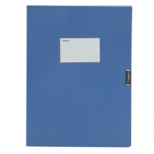 广博（GuangBo）WJ8016 20MMPP塑料档案盒 A4 蓝色