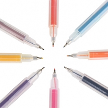 金万年  G-0581A  简约良品双头书写24色套装彩色水性笔-多颜色
