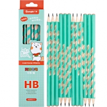 广博(GuangBo)H05011 HB洞洞笔 儿童三角杆铅笔  12支/盒 （计价单位：盒）