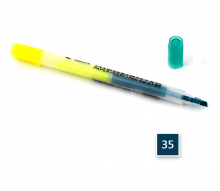 斯塔 3130 双头荧光笔（青+黄）6支/盒 （计价单位：支）