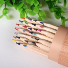金万年  G-2614  原木彩色铅笔圆纸桶装36色木杆铅笔 （计价单位：筒）