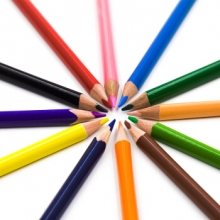 马培德（Maped）24色环保彩色铅笔 绘画笔 颜色笔 筒装 862213CH （计价单位：筒）