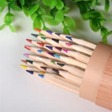 金万年  G-2612  原木彩色铅笔圆纸桶装18色木杆铅笔 （计价单位：筒）