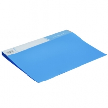 广博(GuangBo)WJ6603 高质感A4文件夹板(长押夹+插页)  蓝色