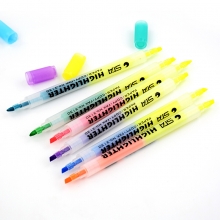 斯塔 3130 双头荧光笔（青+黄）6支/盒 （计价单位：支）