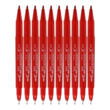 金万年（Genvana）G-902 小双头记号笔（红色） （计价单位：支）