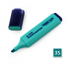 斯塔 8340—35经典荧光笔 （湖绿色）10支/盒 （计价单位：支）