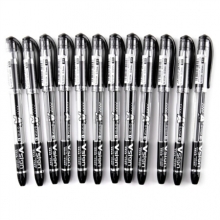 金万年 G-1213A 中性笔 0.5mm黑色半针管考试专用笔