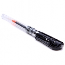 金万年（Genvana）G-1115 0.5mm黑色透明笔杆中性笔 （计价单位：支）