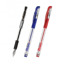 金万年 G-1007硬笔书法练字办公专用0.7mm黑红色中性笔签字水笔圆珠笔 12支 蓝色 （计价单位：支）