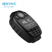 瑞尼A5执法记录仪 1080P高清红外夜视视音频记录仪 防摔便携式安保工作记录仪 内置64G