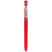 金万年（Genvana）G-1247 0.7mm-红色 磨砂笔杆拔帽中性笔 (12支/盒) （计价单位：支）