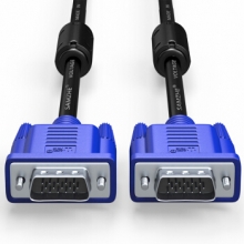 山泽（SAMZHE） VM-1050 VGA线高清双磁环蓝头 VGA3+6线芯针/针5米