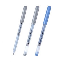 金万年 G-1234 大容量一次性灌墨0.35mm半针管中性笔-蓝色 （计价单位：支）