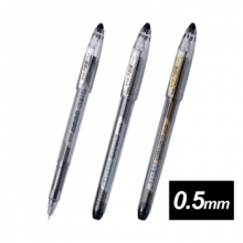 金万年  G-1266  简约线条纯透明杆0.5mm半针配RS14系列芯中性笔 （计价单位：支）